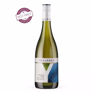 Yealands Sauvignon Blanc 2024 — pale straw, slim screwcap bottle with green coastal label — available at The Wine Box, Nairobi