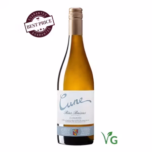 CUNE Albariño 2024 — pale lemon-green, slim Spanish white wine bottle with CUNE label — available at The Wine Box Kenya, Nairobi