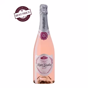 Roger Goulart Brut Coral Rosé 2023 — salmon-pink sparkling wine bottle, traditional method Cava from Catalonia — available at The Wine Box, Nairobi