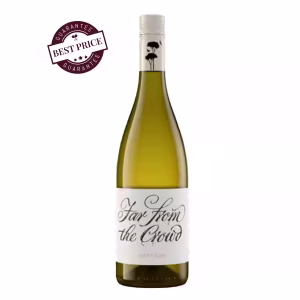 Far From The Crowd Chenin Blanc 2024 – Bruce Jack Bonfire Hill South African Chenin with apple, pear, citrus, and mineral notes, crisp and elegant, at The Wine Box.
