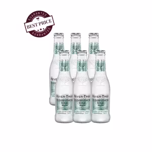 6 bottles of the Fever-Tree Elderflower Tonic Water