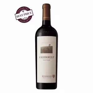 Beyerskloof Kriekbult Pinotage 2023 — deep dark red bottle, single-vineyard Stellenbosch label — available at The Wine Box Kenya, Nairobi