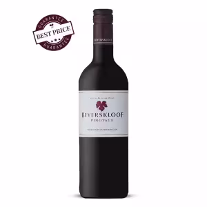 Beyerskloof Pinotage 2024 — deep ruby bottle, classic Stellenbosch label — available at The Wine Box Kenya, Nairobi