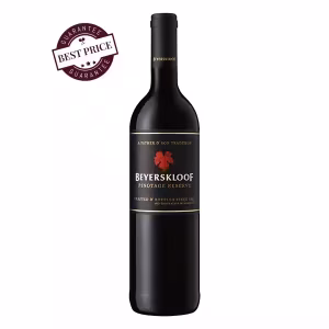 Beyerskloof Pinotage Reserve 2024 — deep dark red bottle, premium Stellenbosch label — available at The Wine Box Kenya, Nairobi