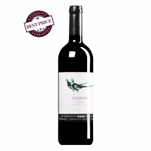 Gaja Dagromis Barolo 2022, dense ruby bottle with classic Barolo label, Piedmont Italy, available at The Wine Box Kenya, Nairobi