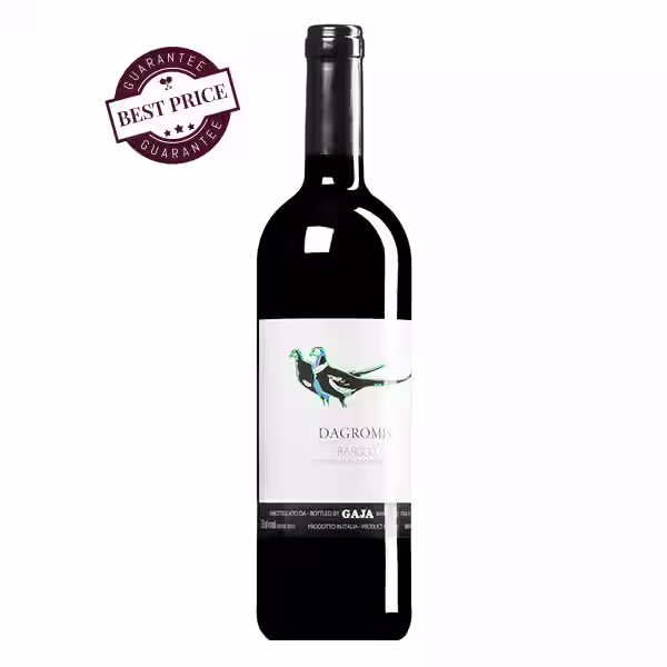 Gaja Dagromis Barolo 2022, dense ruby bottle with classic Barolo label, Piedmont Italy, available at The Wine Box Kenya, Nairobi