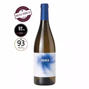 Gaja Idda Bianco 2024, pale straw bottle with blue Etna label, Sicily Italy, available at The Wine Box Kenya, Nairobi