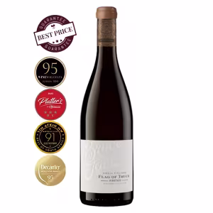 Bruce Jack Flag of Truce Single Vineyard Pinotage 2021, deep garnet bottle, Breedekloof label, available at The Wine Box Kenya, Nairobi
