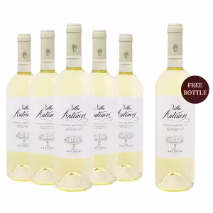 Buy 5 get 1 free, Nairobi wine delivery. Villa Antinori Pinot Bianco Tenuta Monteloro, cool-climate Tuscan white. Order at The Wine Box Kenya.